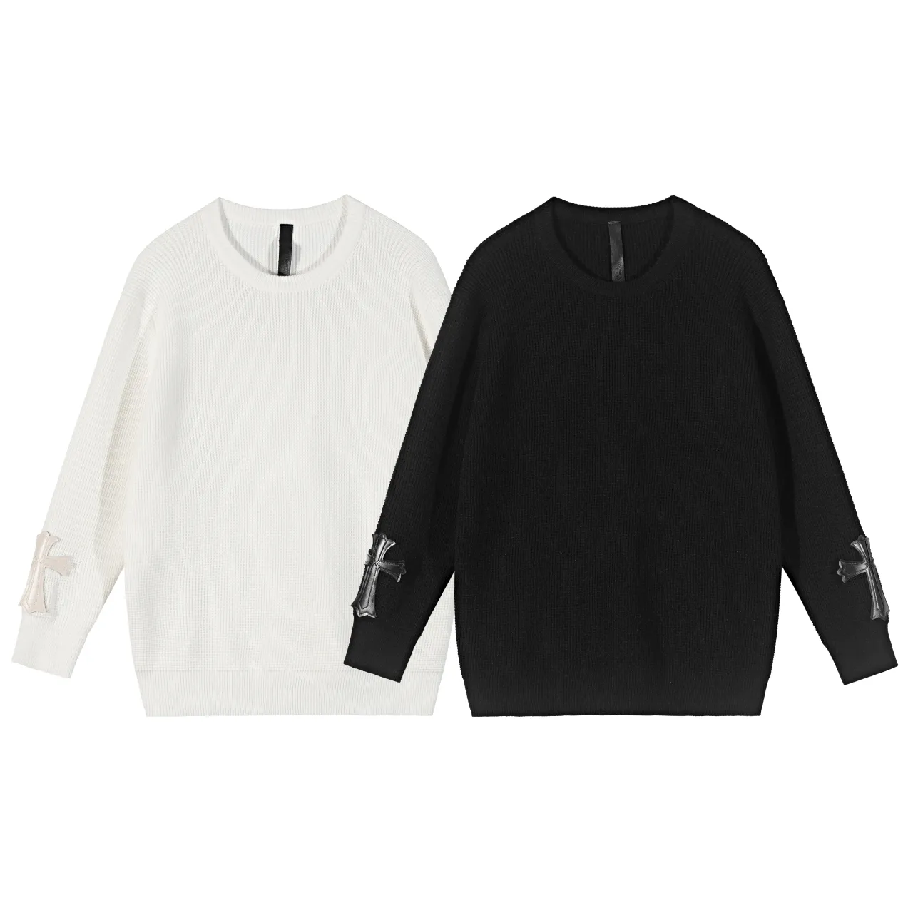 P240 Chrome Hearts Chrome Hearts Cross Sweater Size: S M L XL Color: Black, White